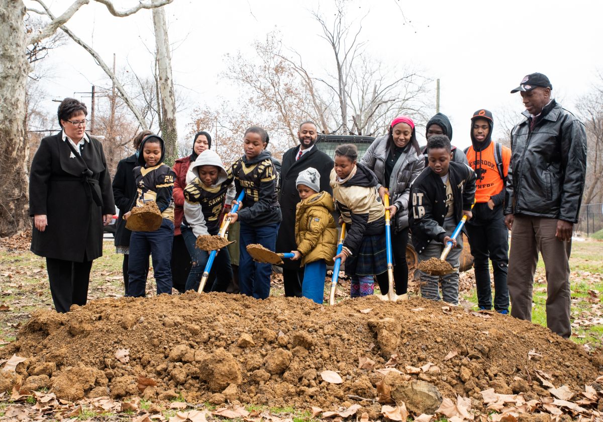  Rebuild Parkside Fields Groundbreaking