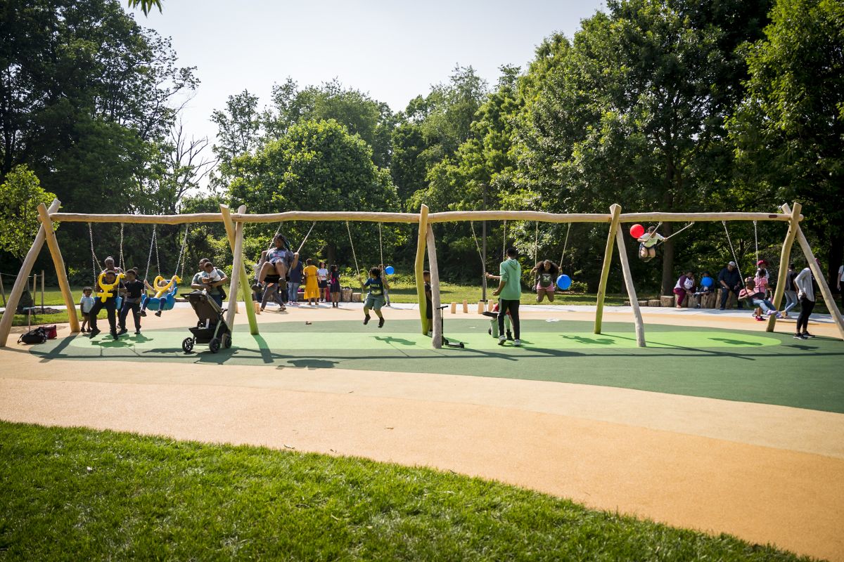 Cobbs Creek Nature Playground Ribbon Cutting 5.31.23